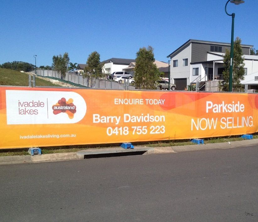 Barry Davidson Fence Wrap