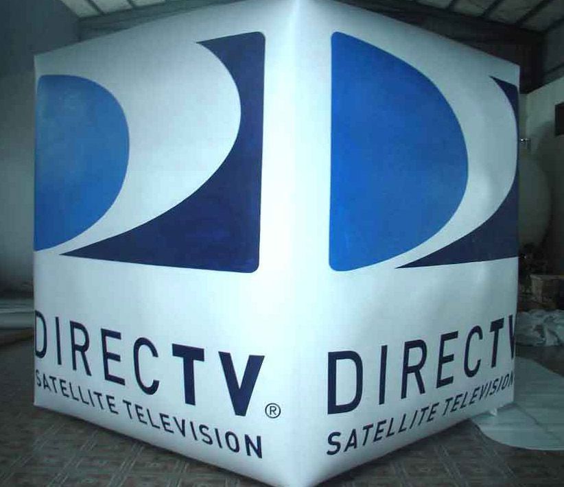 DirecTV Helium Advertising Cube