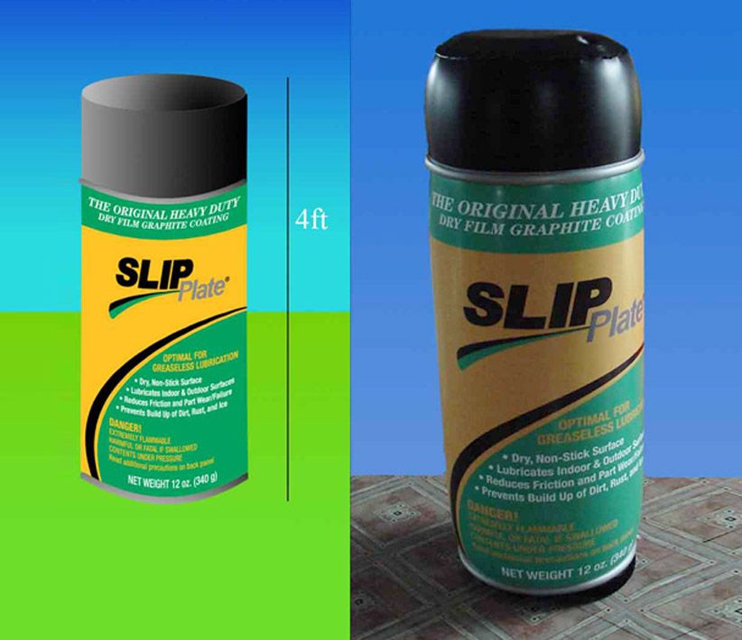 Slip Plate Inflatable Can